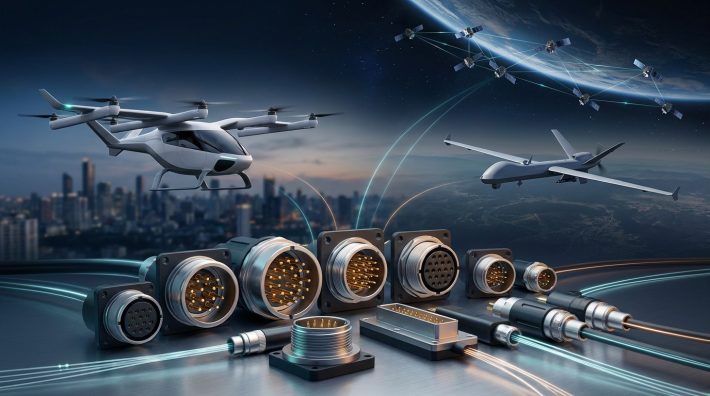 航空機用コネクタ市場の動向とその動向に対応するコネクタメーカー